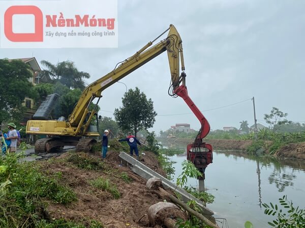 Đóng cọc BTCT dự án Sun Marina Hạ Long